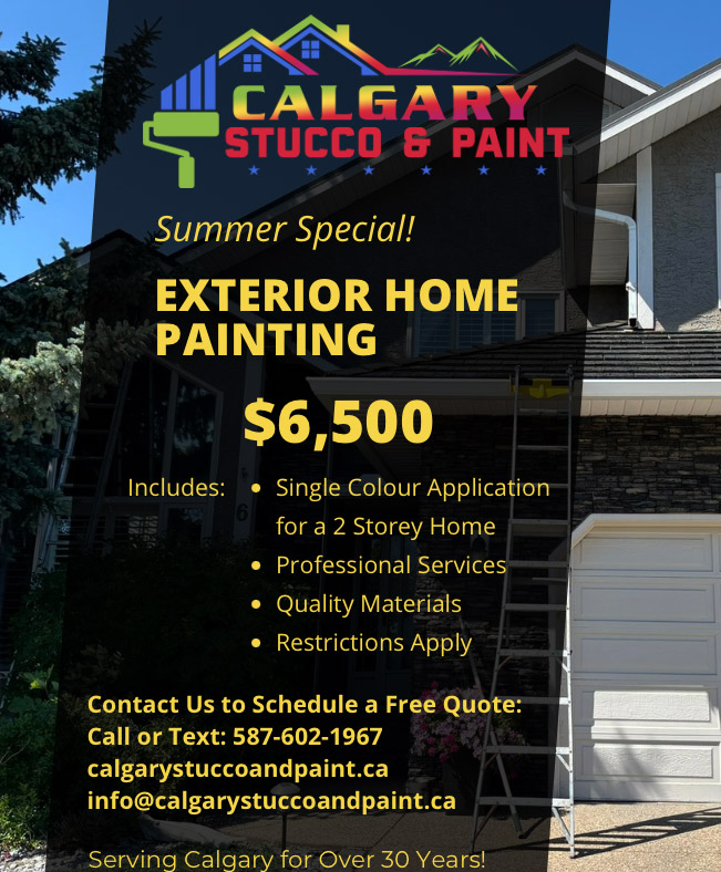 Summer Exterior home painting special $6500